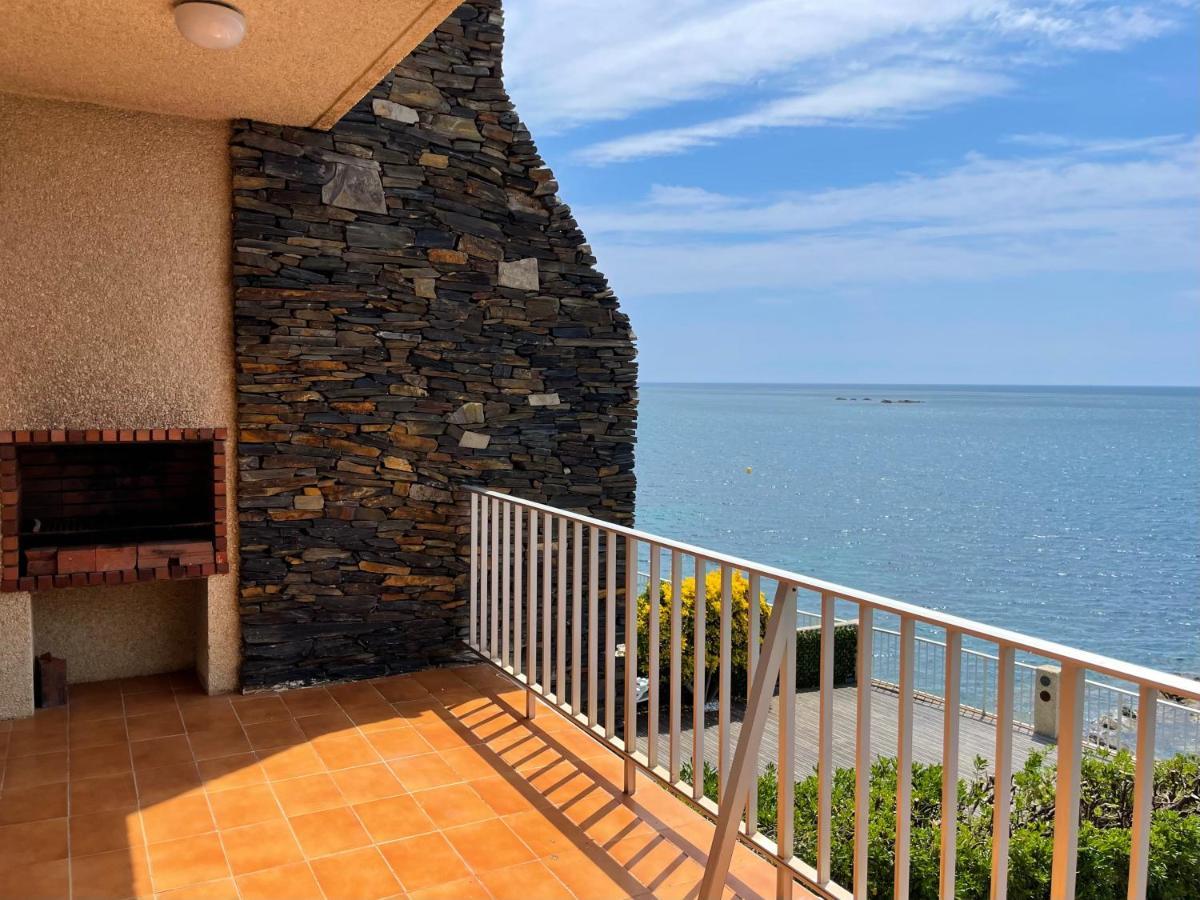 Luminoso Apartamento Frente Al Mar Con Piscina Roses Eksteriør bilde