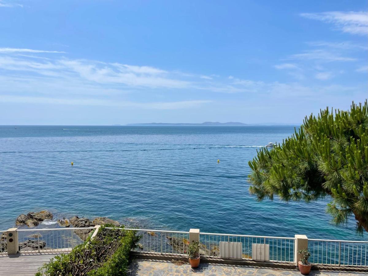 Luminoso Apartamento Frente Al Mar Con Piscina Roses Eksteriør bilde